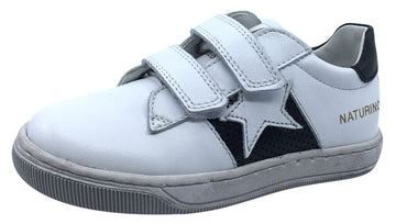 Naturino Boy's Andy Sneakers Tennis Shoes, White-Black