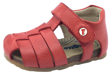 Falcotto Boy's and Girl's Alby Fisherman Sandals, Rosso