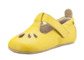 Old Soles Girl's Petal T-Strap First Walker Mary Jane, Sunflower