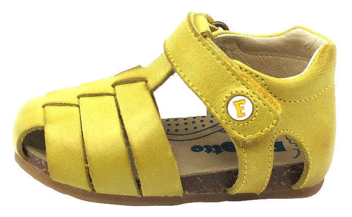 Naturino Falcotto Boy's and Girl's Alby Fisherman Sandals, Yellow Giallo