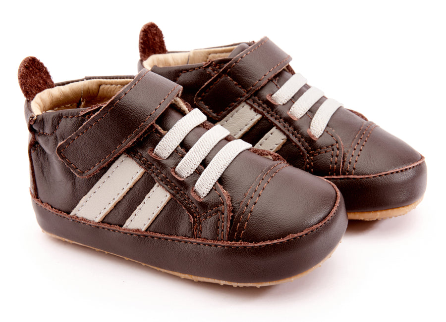 Old Soles Boy's & Girl's 066R High Roller Shoes - Brown/Gris