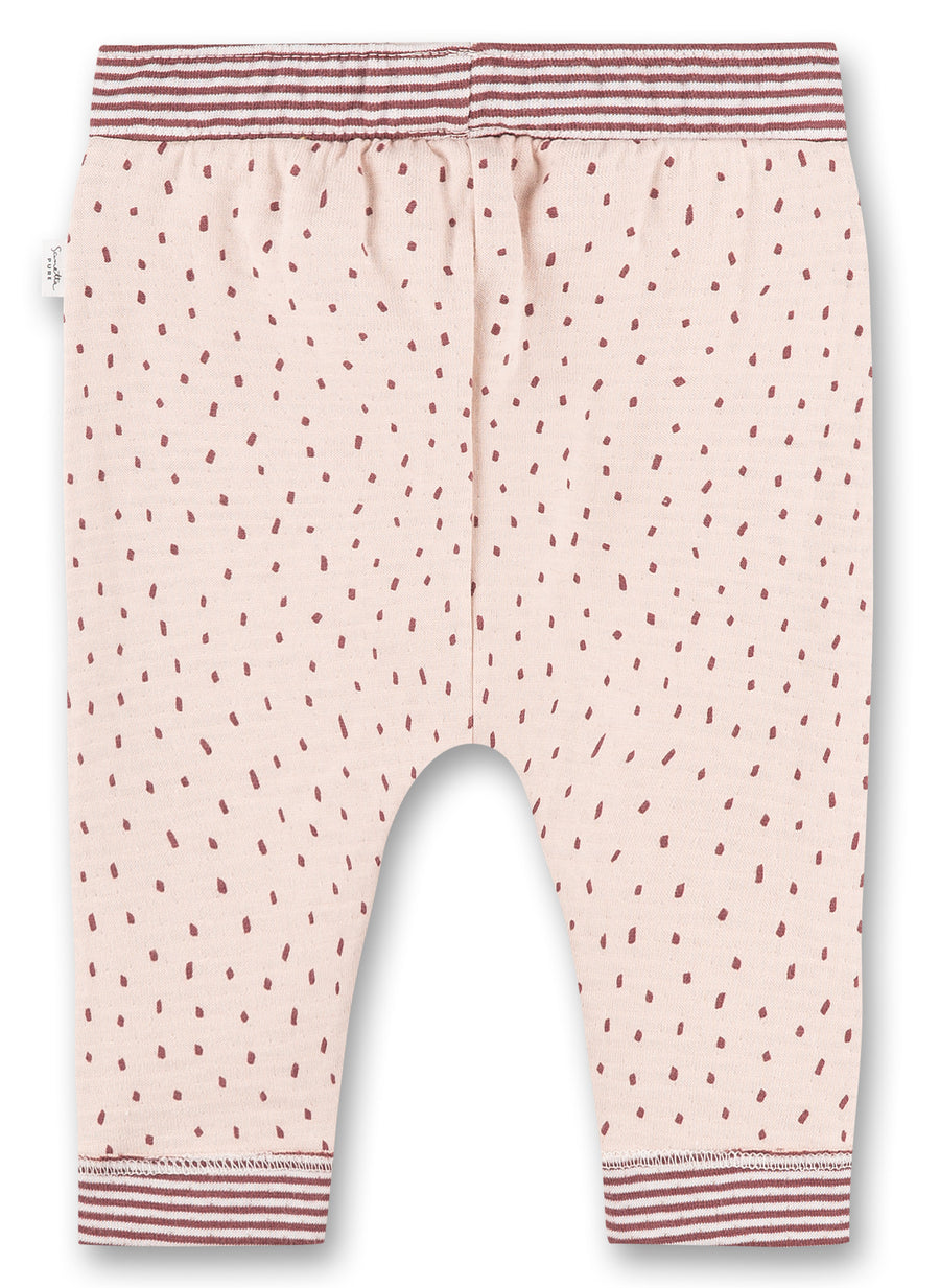 Sanetta Pink Sprinkles Print Pants