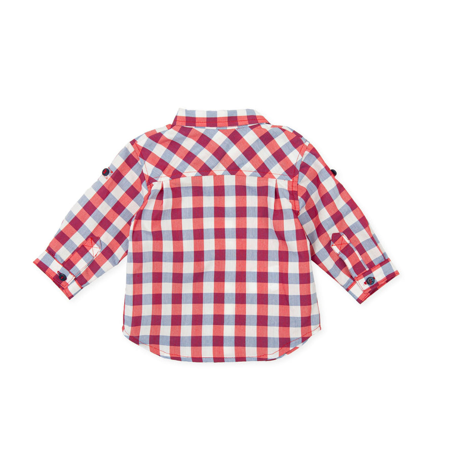Tutto Piccolo 1026 Full Sleeve Shirt - Red
