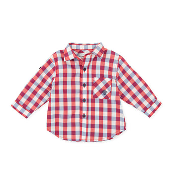 Tutto Piccolo 1026 Full Sleeve Shirt - Red