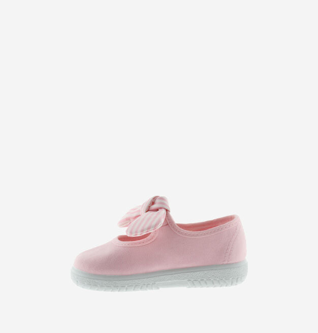 Zapatos De Niña VICTORIA MERCEDITA OJALA 105110 LAZO RAYAS LIRIO