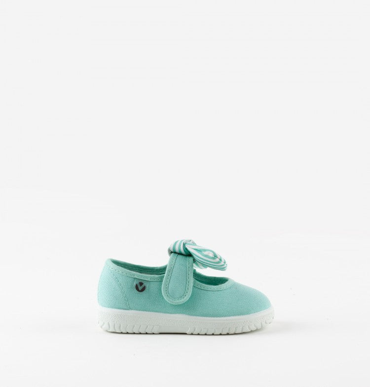 Victoria Girl's Bow Mary Jane, Mint