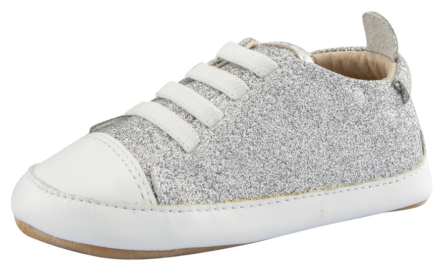Old Soles Girl's and Boy's Eazy Jogger, Glam Argent/Silver