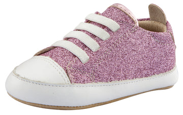 Old Soles Girl's Eazy Jogger First Walkers, Glam Pink