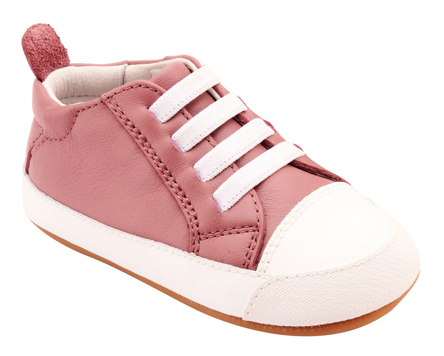 Old Soles Girl's 106RT Eazy Jogger Casual Shoes - Malva / Snow