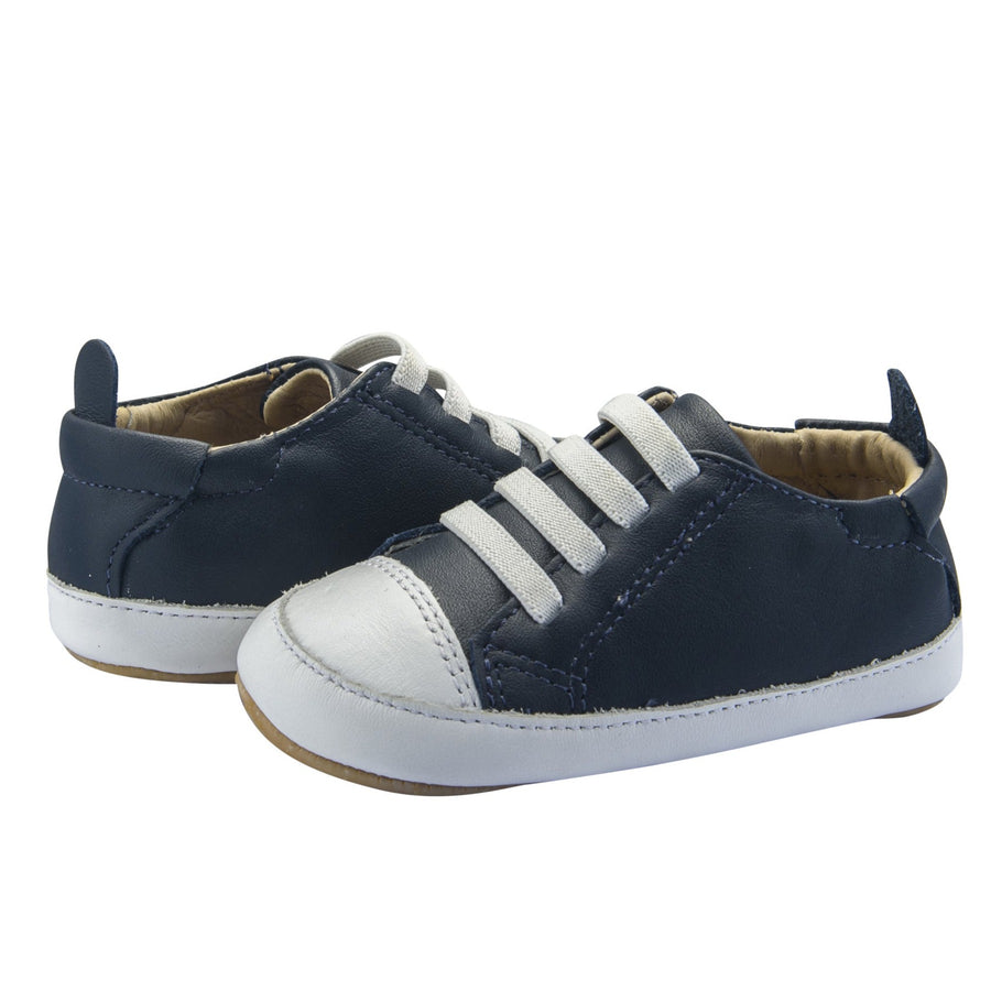 Old Soles Boy's & Girl's 106R Eazy Jogger, Navy/White