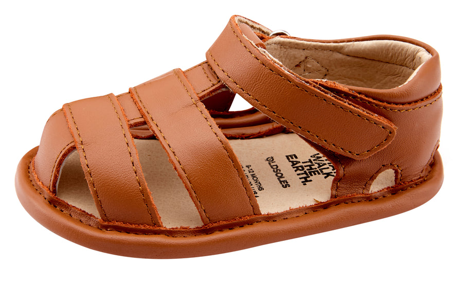 Old Soles Boy's and Girl's 118 Sandy Sandal Sandals - Tan