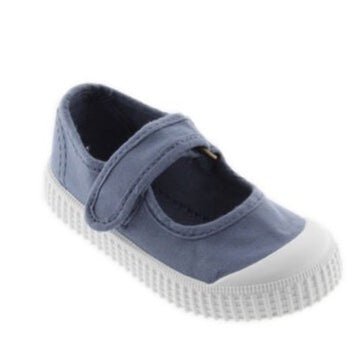 Victoria Girl's Mary Jane Sneakers, Azul