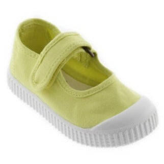 Victoria Girl's Mary Jane Sneakers, Limon