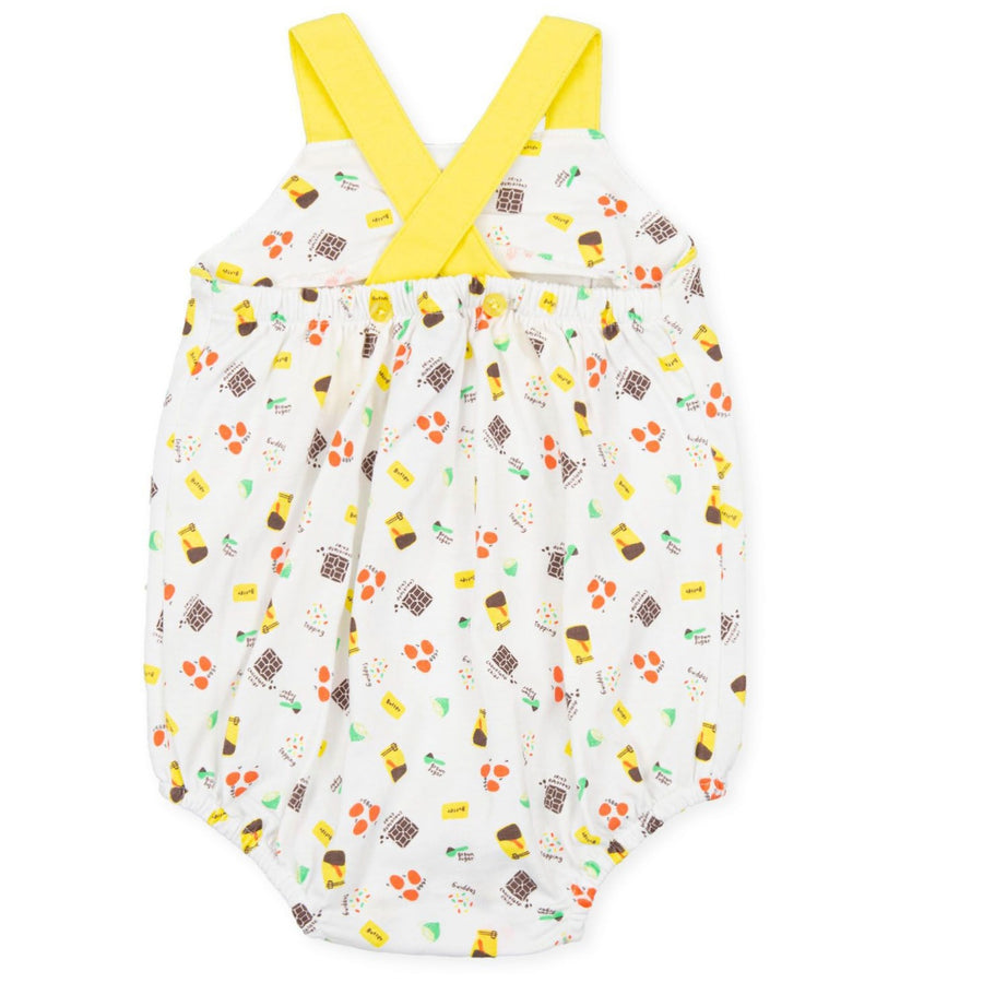 Tutto Piccolo 1394  Baby Bubble Dress - Yellow