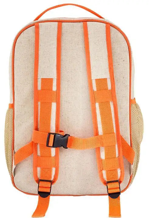 SoYoung Orange Fox Grade School Backpack