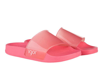 Igor S10221 Girl's Beach Cristal Sandal - Coral