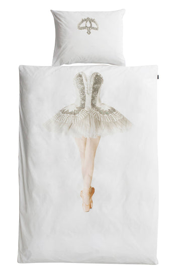 SNURK Living Ballerina Duvet Cover Set- Twin Size