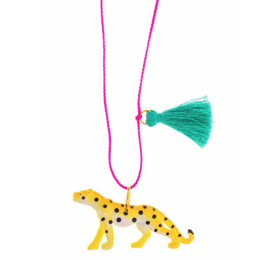 Gunner & Lux Charlie The Cheetah Necklace