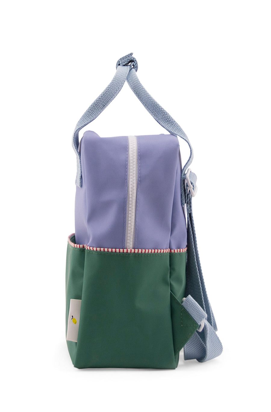 Sticky Lemon Color Block Collection Small Backpack, Moustafa Purple/Movie Green/Henckles Blue
