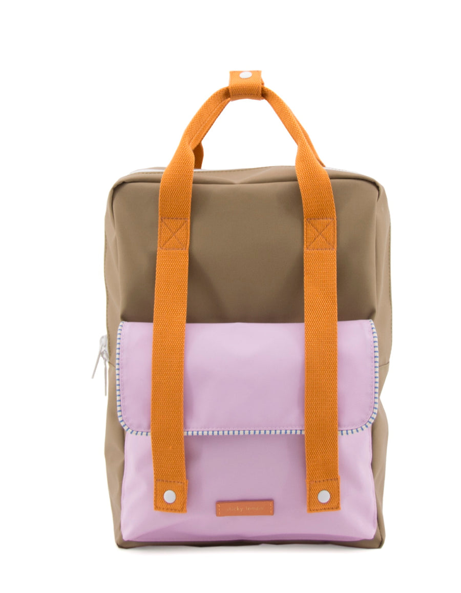 Sticky Lemon Deluxe Envelope Large Backpack, Madame Olive/Gustave Lilac/Congier