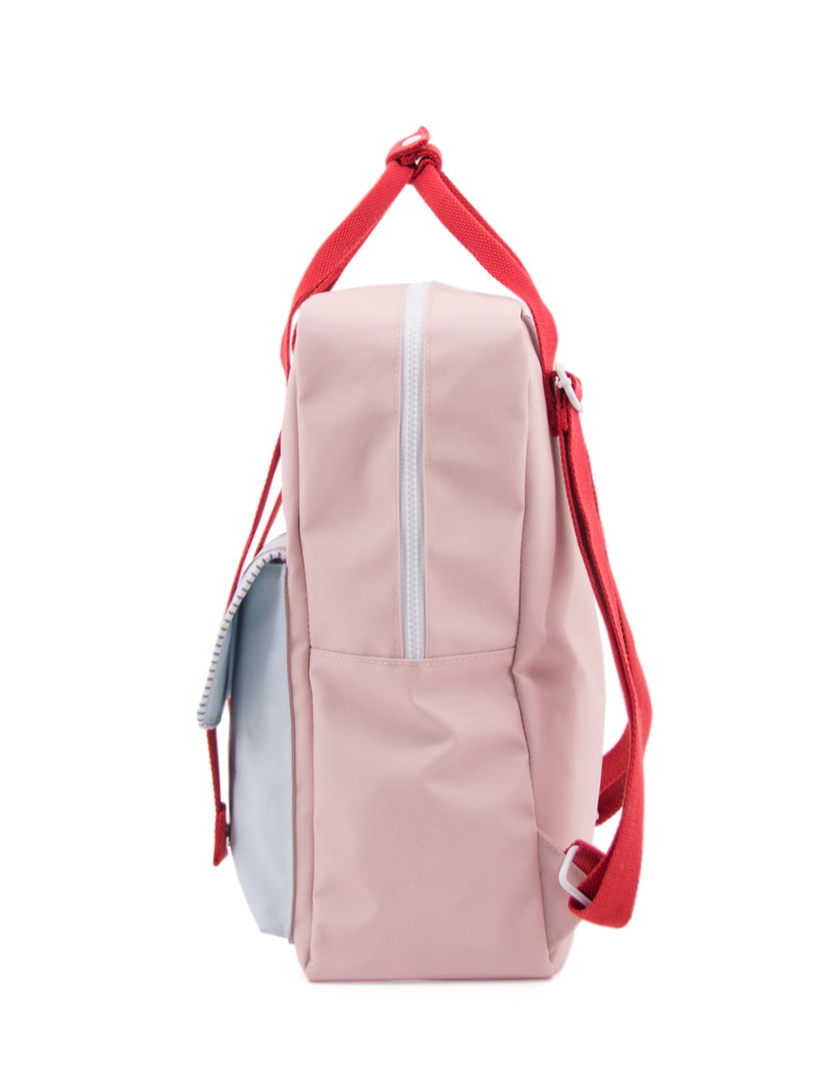 Sticky Lemon Deluxe Envelope Large Backpack, Mendl's Pink/Agatha Blue