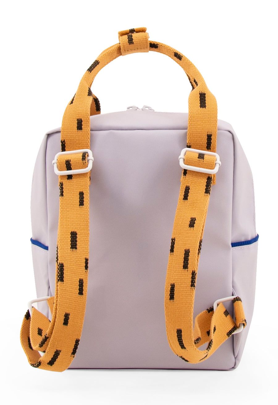 Sticky Lemon Sprinkles Collection Small Backpack, Lavender/Apricot Orange/Indigo Blue