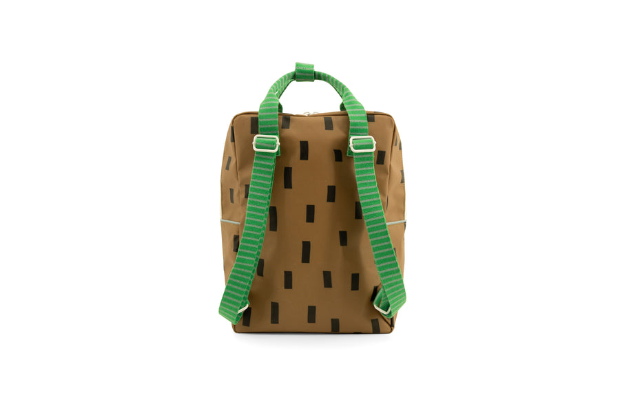 Sticky Lemon Sprinkles Special Edition Collection Large Backpack, Brassy Green/Apple Green