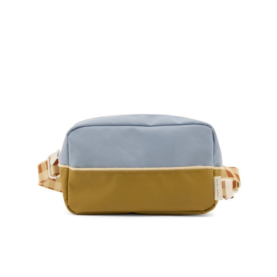 Sticky Lemon Fanny Pack Colour Blocking, Blueberry/Willow Brown/Pear Green