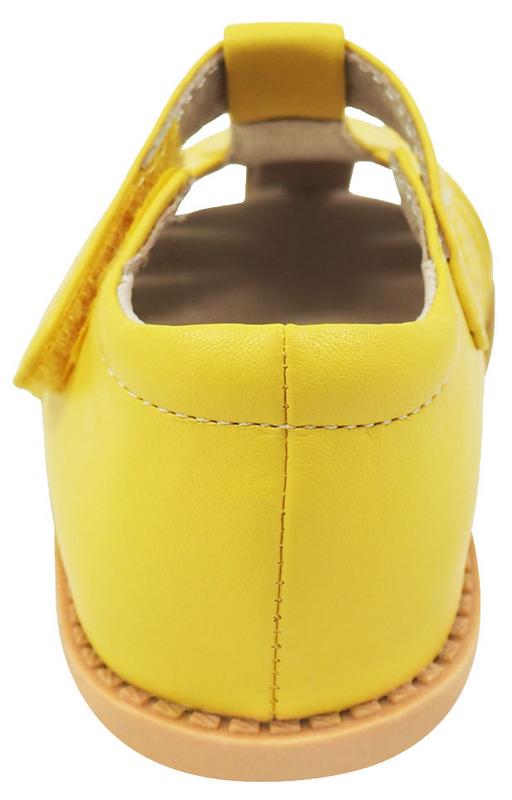Livie & Luca Girl's Paz Yellow Leather Sandals