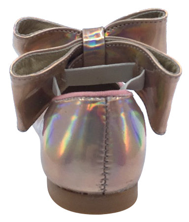 Luccini Mary Jane with Big Bow, Copper