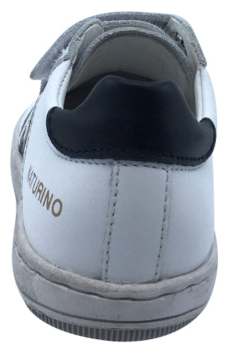 Naturino Boy's Andy Sneakers Tennis Shoes, White-Black