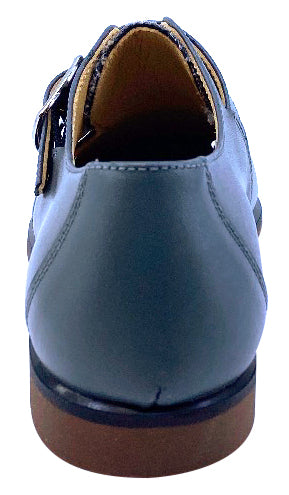 Maria Catalan Boy's & Girl's Gris Grey Dress Shoe