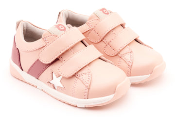 Old Soles Girl's 2101 Track Squad Casual Shoes - Powder Pink