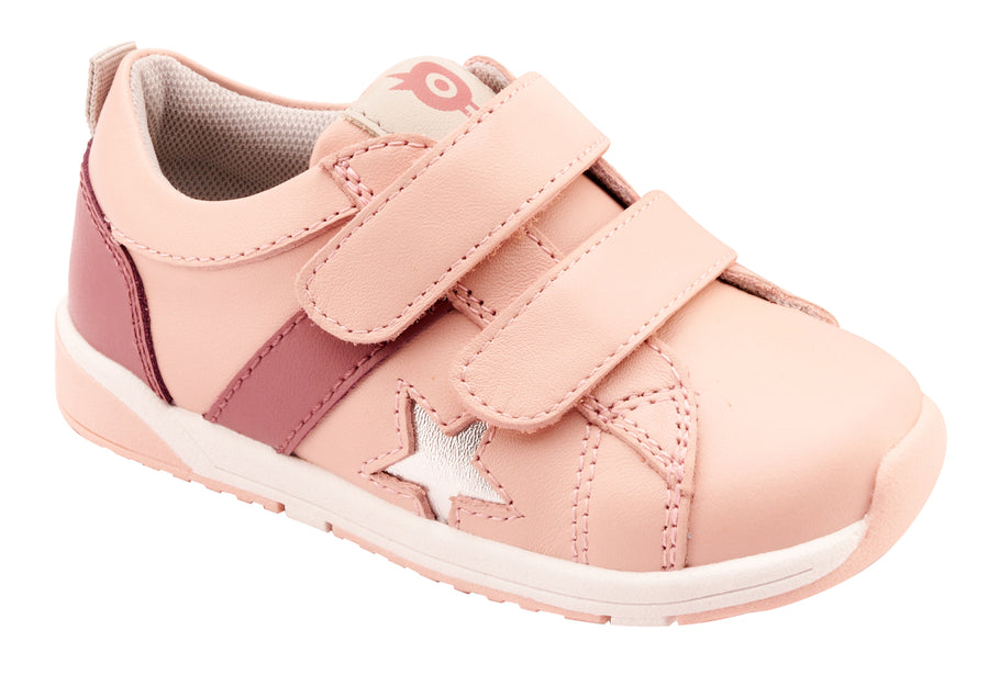 Old Soles Girl's 2101 Track Squad Casual Shoes - Powder Pink