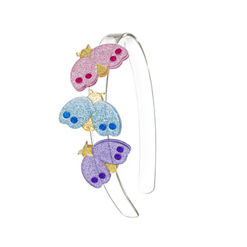 Lilies & Roses NY Moth Multi Glitter Headband