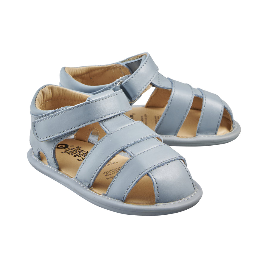 Old Soles Girl's and Boy's Wave Sandals - dusty blue