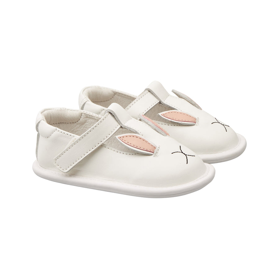 Old Soles Girl's 3010 Bambini Rabbit Shoes - Snow