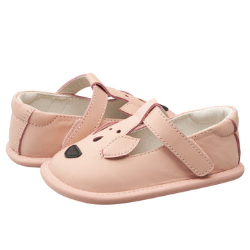 Old Soles Girl's 3011 Bambini Deer Shoes - Powder Pink