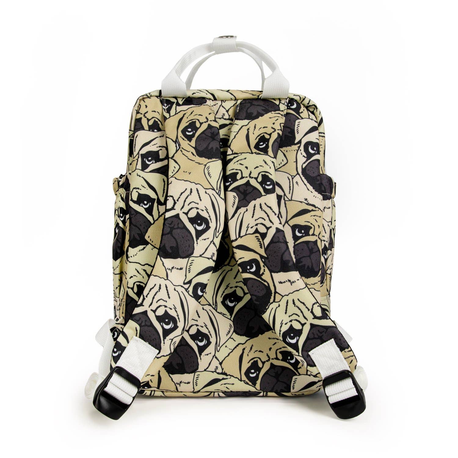 Sleep No More Preschool Backpack, Pug Off Print – Just Shoes for Kids