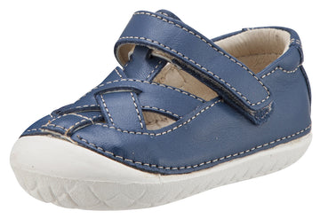 Old Soles Boy's and Girl's Thread Pave Leather Sandal Sneakers, Jeans
