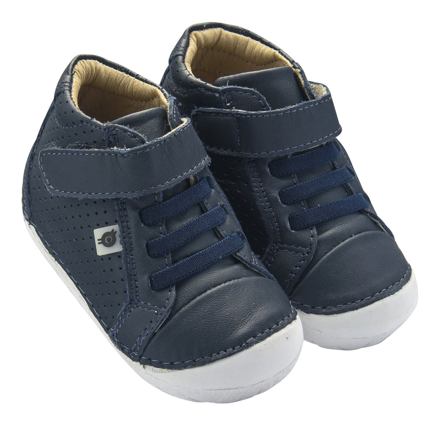 Old Soles Boy's and Girl's Pave Cheer, Navy Blue