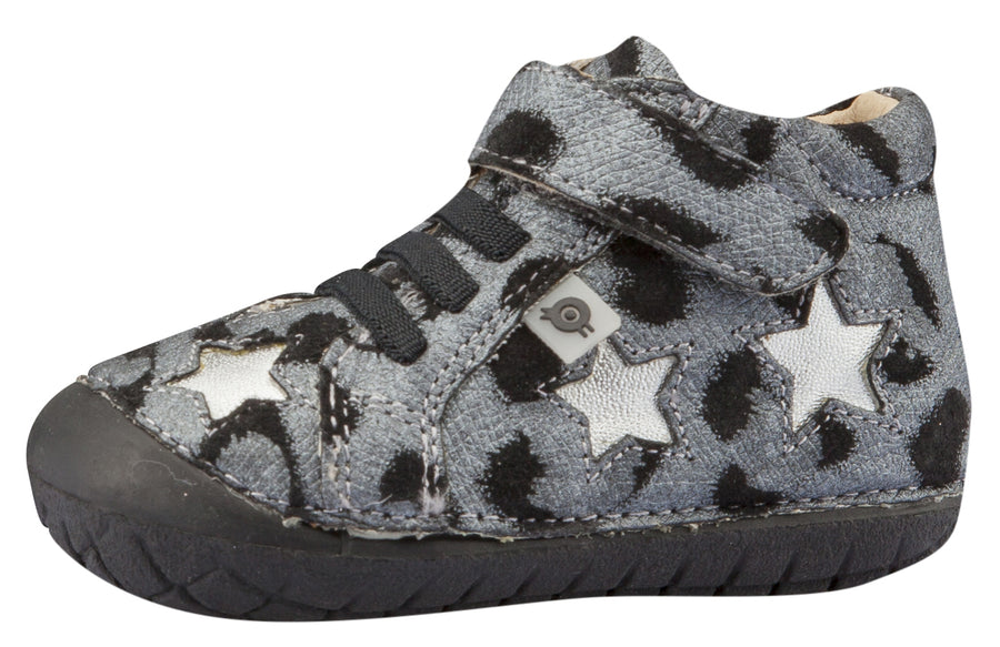 Old Soles Girl's and Boy's Reach Pave Sneakers, Cat/Silver