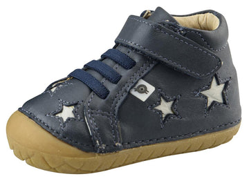 Old Soles Boy's and Girl's Reach Pave Sneaker Tennis Shoes, Navy/Gris