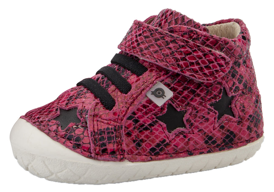 Old Soles Girl's & Boy's Reach Pave - Red Serp/Black