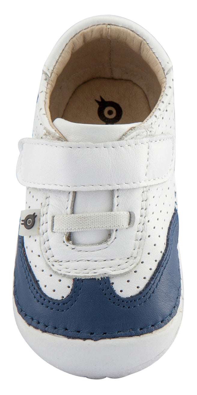Old Soles Boy's Prize Pave Sneakers, Snow/Jeans