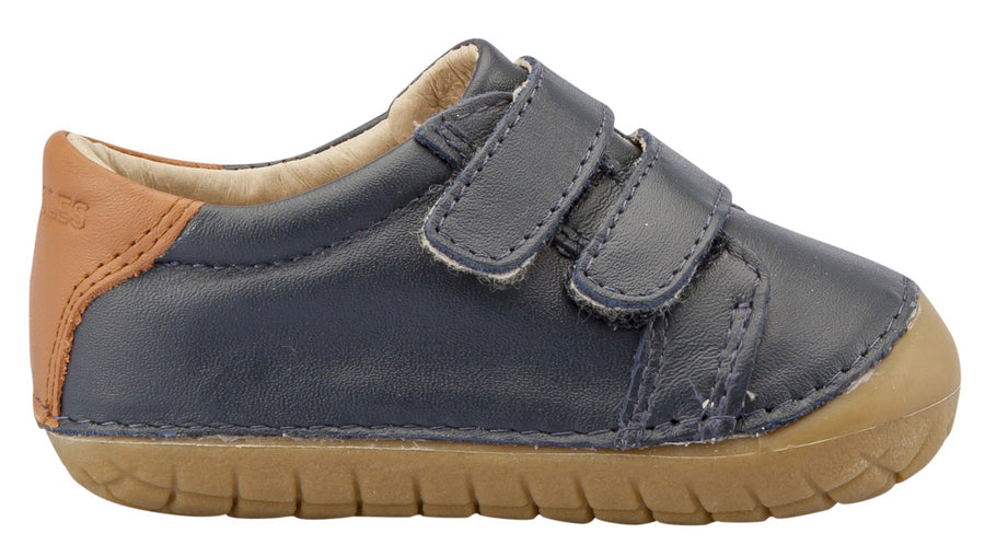 Old Soles Girl's & Boy's Cast Pave Sneakers, Navy / Tan