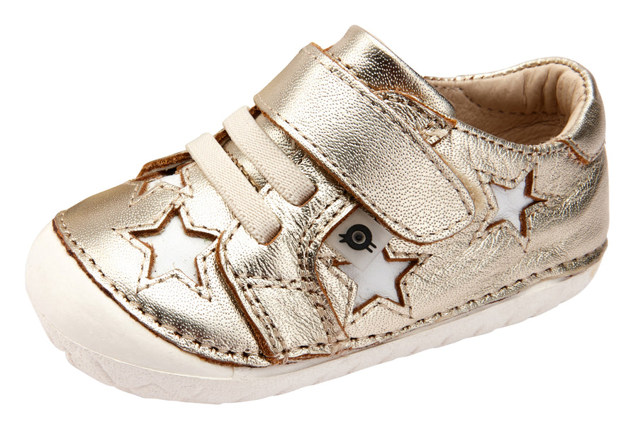 Old Soles Boy's and Girl's Starey Pave - Gold/Snow