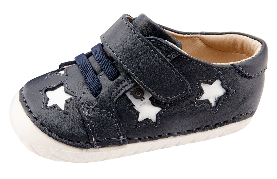 Old Soles Boy's and Girl's 4045 Starey Pave Sneakers - Navy/Snow