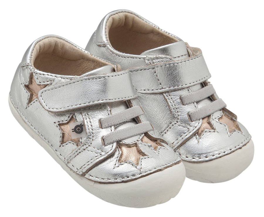 Old Soles Boy's and Girl's Starey Pave, Silver / Copper