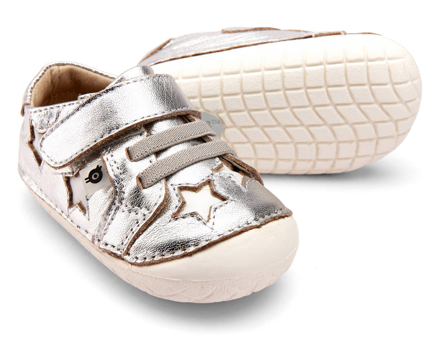 Old Soles Boy's and Girl's Starey Pave - Silver/Snow